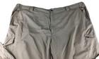Columbia Omni Shade Men s Tan Nylon Convertible Fishing  Hiking Pants Sz 48x32