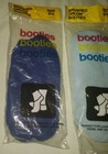 Vtg 3 Pairs Brushed Orlon Booties Socks Womens 9-11 Low Cut Blue Yellow Nylon