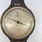 Andrew Meneely Antique Surveyor Compass West Troy Ny No  1412 Brass Warranted