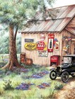 Kay Lamb Shannon Vintage Coca-cola Country Store Truck Rustic Americana Framed 