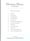Christmas Classics For Solo Piano