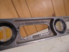 Vintage Wards Master Quality 2 Foot Level No 3870-24 Blue And Silver