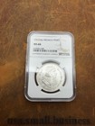 1963-mo Mexico 1 Peso Silver Coin Ngc Ms 66 Graded Uncirculated Morelos