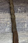 Antique Tribal Wooden War Spear  Hunting Spear Dagger Barbed 