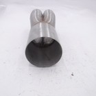 Stainless Steel Headers 4-1 Stainless Merge Collector 2-3 8  Inlet To 4-1 2  Out