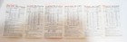 Santa Fe Railroad June 1941 Transcontinental Trains Timetable Brochure Vintage 