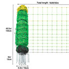 Electric Netting Fence Kits Goat Sheep Fencing 49 6 h X 164 l With Posts Spikes