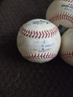 Mlb Rawlings Foul Balls From Games  5 Total Balls  Romlb Game Balls