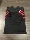 Team Canada Nike Olympics Black Red Hockey Jersey Mens Medium