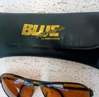 Nos Vintage Blue Max Aviator Amber Sunglasses By Ambervision As Seen On Tv 