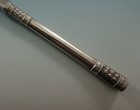 Aegean Weave Plain By Wallace Sterling Silver Master Butter Hollow Handle 7 1 4 