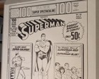 Superman Advertisement Poster  Dc Comics  1973