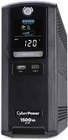 Cyberpower 1500va 10-outlet Ups Battery Backup With Lcd   Usb Ports