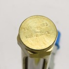 Lube-devices Sight Gauge Brass Liquid Level Sight Glass Gauge 3 8  Npt