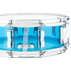 Ludwig Vistalite Snare Drum 14 X 5 In  Blue