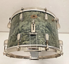 Slingerland Radio King Marching Snare Drum 10 X 15  Bdp Wrap Beavertail Mahogany