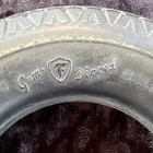 Vintage Firestone Deluxe Champion Gum Dipped Rubber Tire And Glass Ashtray 6 