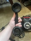Antique Kellogg 1000 Series Red Bar Rotary Phone Desk Telephone