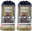 Versatile Steel Wool Pack Of 12 - Super Fine Grit For Diy   Professional Use
