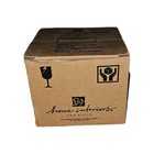 Home Interiors 11090 Hurricane Votive Cup Candle Holder W grommets Lot Of 4