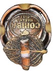 Cohiba Cigar Large Resin Leaf Cigar Ashtray 3 Grooves