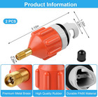 2pcs Stand Up Paddle Board Pump Adapter  Strong Sealing Inflatable Boat Sup Pump