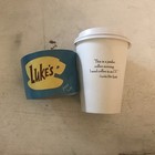 Luke s Pop-up Coffee Cup   Sleeve Set Gilmore Girls Memorabilia