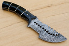Custom Made Damascus Steel Hunting Tracker Knife Hand Forged Damascus Blade 1436