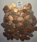 100  Assorted Pressed Elongated Pennies From Massachusetts See Description