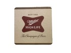 Set Of 4 Miller High Life Beer The Champagne Of Beers Coaster 2018