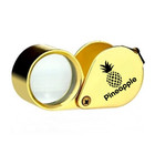  2  30x Jewelers Loupe Magnifying Glass Magnifier Jewelry Loop Eye Coin Pocket