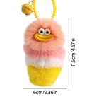 Cute Cartoon Plush Doll Keychains Realistic Delicate Doll Keychain For Bag Key