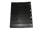 5 Lighthouse Vario 8 Pocket Black Stamp Stock Album Pages Binder Sheets