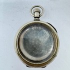 Antique 18 Size Keystone Open Face Pocket Watch Case Silveroid   Nickel Usa