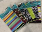 Stretchable Book Covers - Assorted 9 x11  Prints- Pack Of 6