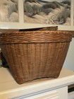 Mid 20th Century Vintage Wicker Basket