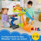 Hot Wheels Spiral Stunt Speedway Toy Vehicle Set For Toddlers With Tracks