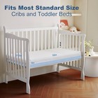 Premium Dual Sided Crib Mattress   Protector 1-pack  toddler Bed Mattress