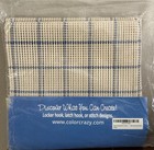 Rug Hooking Mesh Canvas 5 Mesh 40  X 60  With Blue Grid Includes Free Pattern