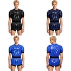 Mens Nappy Pants Incontinence Bodysuit Leotard Sleepwear Adult Jumpsuit