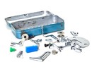 Vintage Greist Singer Style Low Shank Sewing Machine Feet Attachments 19pc Case