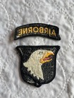 Vintage 1960   s Vietnam War Era 101st Airborne Patch Authentic