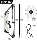 Archery Bow Set Right Hand Compound Bow Hunting Bow Metal Material Catapult Rh l