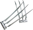 Abs Wolverine Style Claws Pair Halloween Larp Cosplay Costume Props Silver Usnew