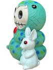 Furrybones Stevie     Mini Skeleton Snake Figurine   Spooky Gothic Collectible