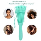 Detangling Hair Brush Scalp Massage Comb For Curly Thick Wet Dry Natural Hair