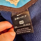 Nike Dri-fit Full Zip Hoodie Kids 18m Blue Good D694-u9j Activewear Jacket