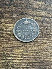 1909 Canada 5 Five Cents Silver Edward Vii Rare Beautiful Tiny Actual Coin Tc809