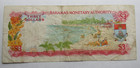 Bahamas  3 Dollars  Qeii  P 28a  L 1968