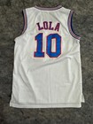 Space Jam White Tune Squad Basketball Jersey Lola Bunny  10 Women s Size Small